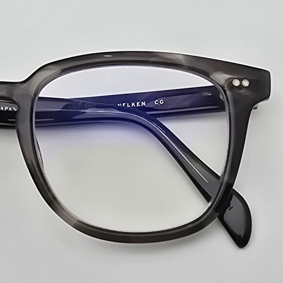 Salt Optics Nelken CG Cold Grey Full Rim Eyeglasses Frame Japan 51-22-152 - Picture 11 of 13